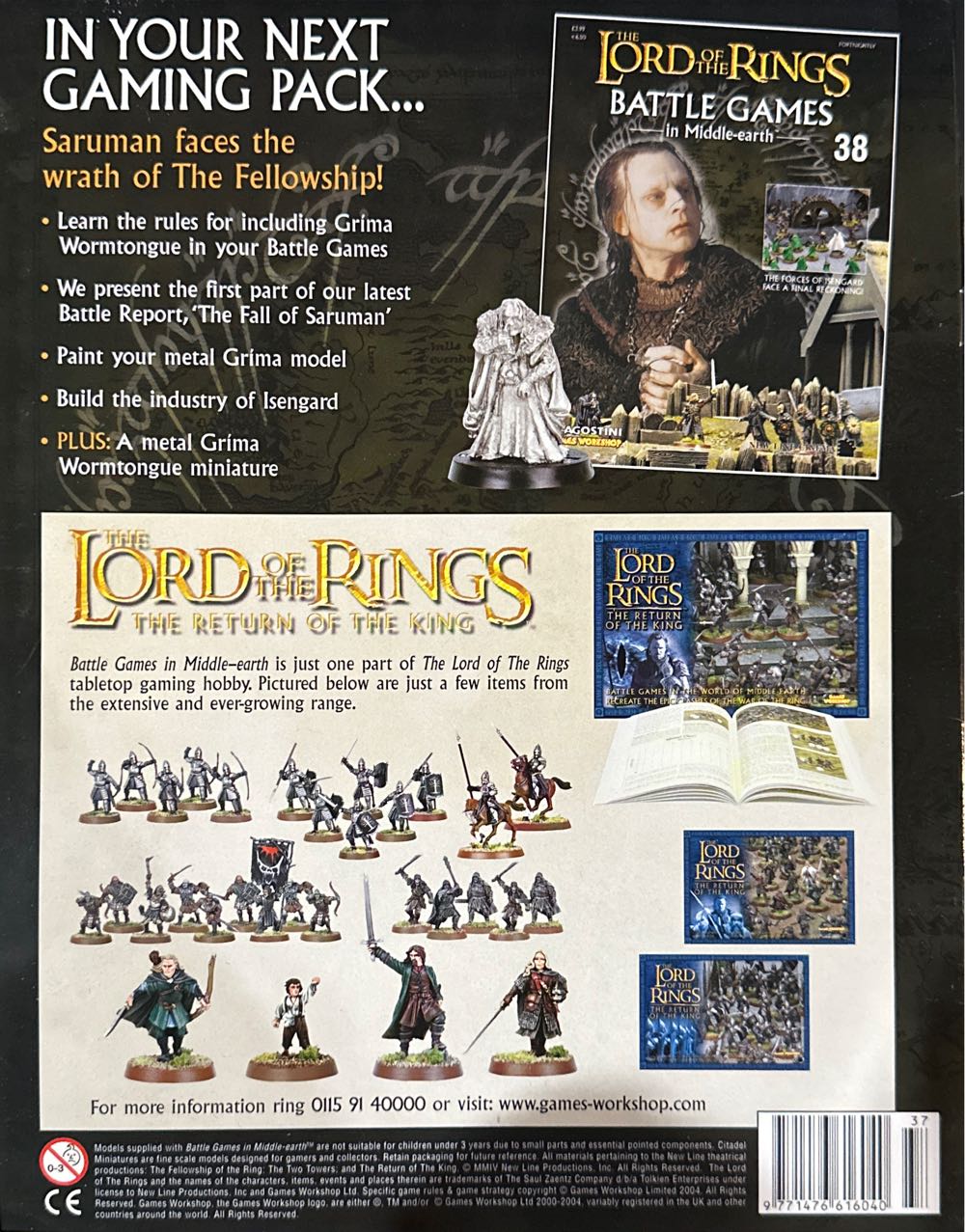 The Lord Of The Rings Battle Games In Middle-Earth #37  board game collectible [Barcode 9771476616040] - Main Image 2