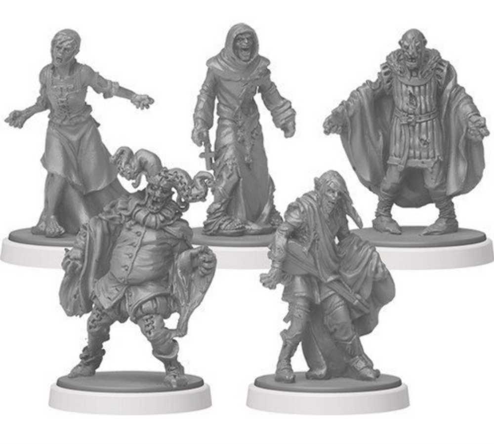 Zombicide: Black Plague - NPC-2: Notorious Plagued Characters  (1-6) board game collectible - Main Image 3