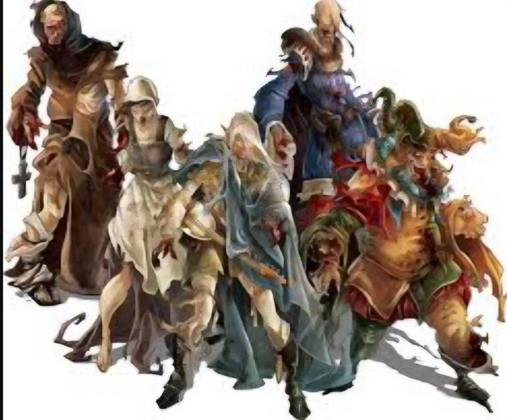 Zombicide: Black Plague - NPC-2: Notorious Plagued Characters  (1-6) board game collectible - Main Image 4