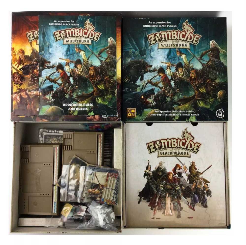 Zombicide: Black Plague - Wulfsburg  (1-10) board game collectible - Main Image 3