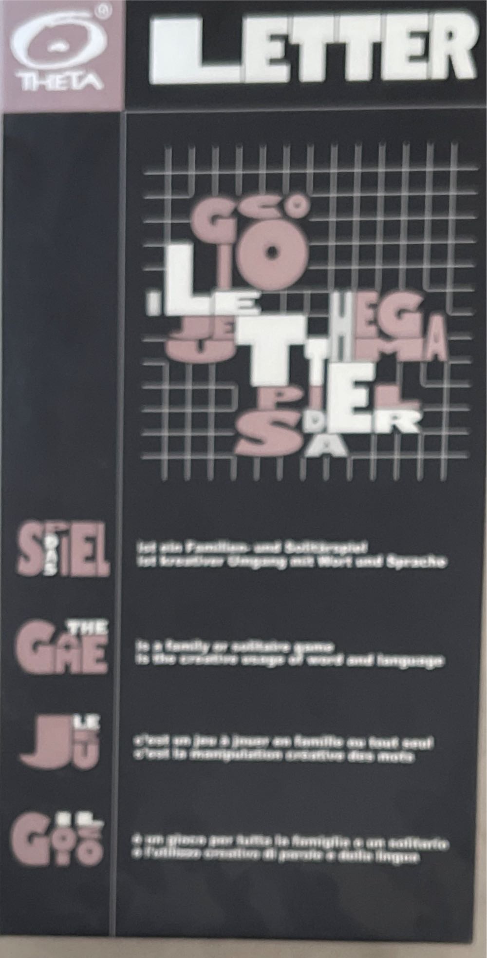 Letter  (2-6) board game collectible [Barcode 4028333200047] - Main Image 3