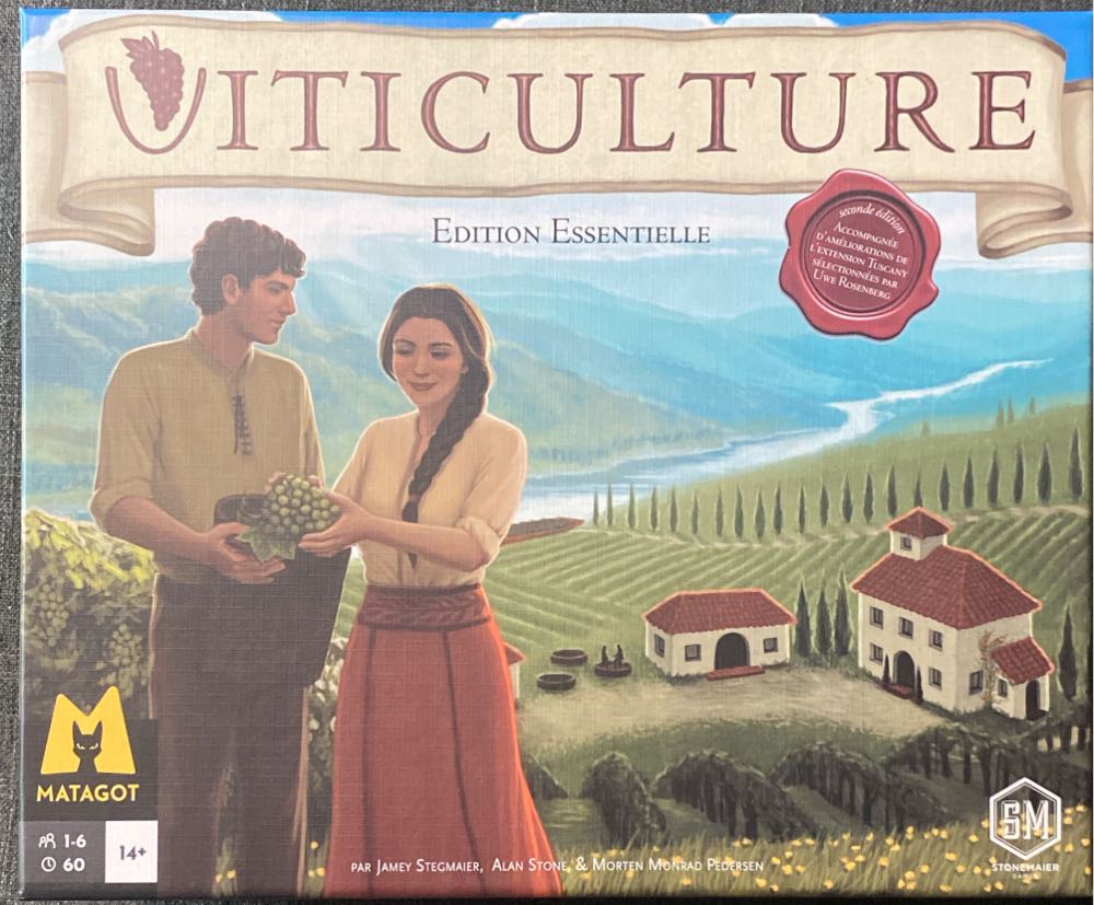 Viticulture Fr  board game collectible [Barcode 3760146640597] - Main Image 1