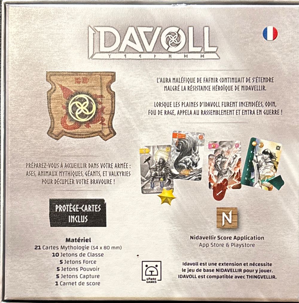 Nidavellir Extension Idavoll  board game collectible [Barcode 3760290560246] - Main Image 2