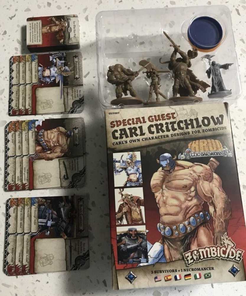 Zombicide: Special Guest - Carl Critchlow  (1-6) board game collectible - Main Image 4