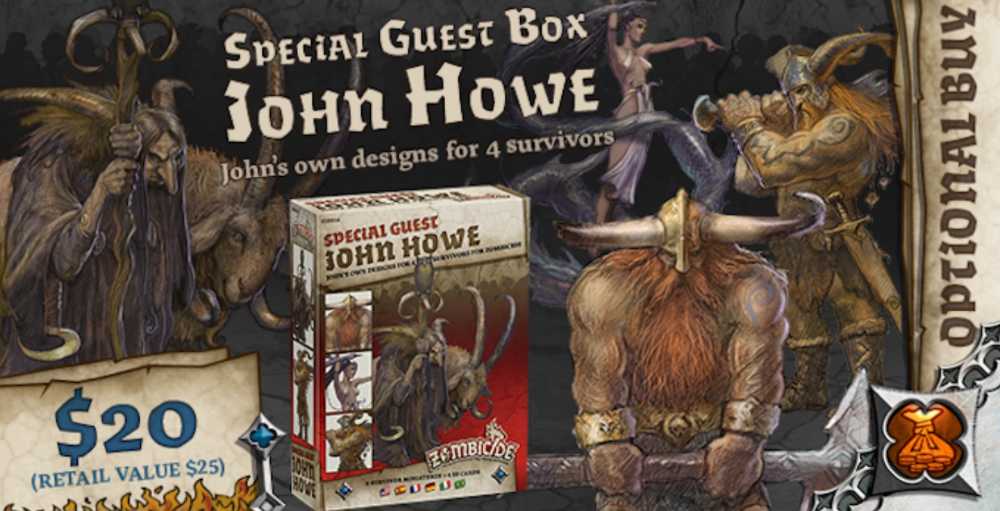 Zombicide: Special Guest - John Howe  (1-6) board game collectible - Main Image 4