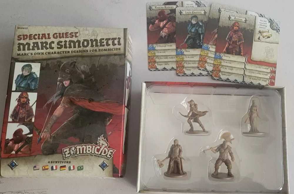 Zombicide: Special Guest - Marc Simonetti  (1-6) board game collectible - Main Image 4
