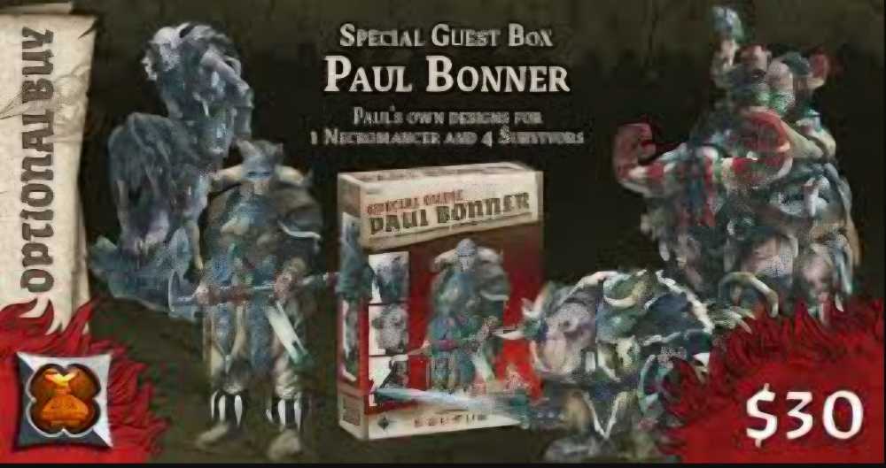 Zombicide: Special Guest - Paul Bonner  (1-6) board game collectible - Main Image 4