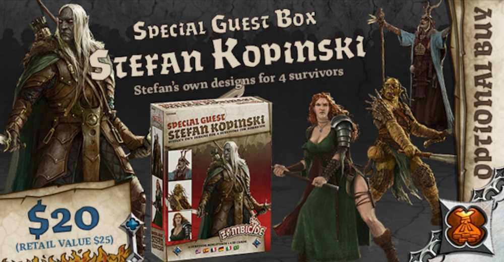 Zombicide: Special Guest - Stefan Kopinski  (1-6) board game collectible - Main Image 4