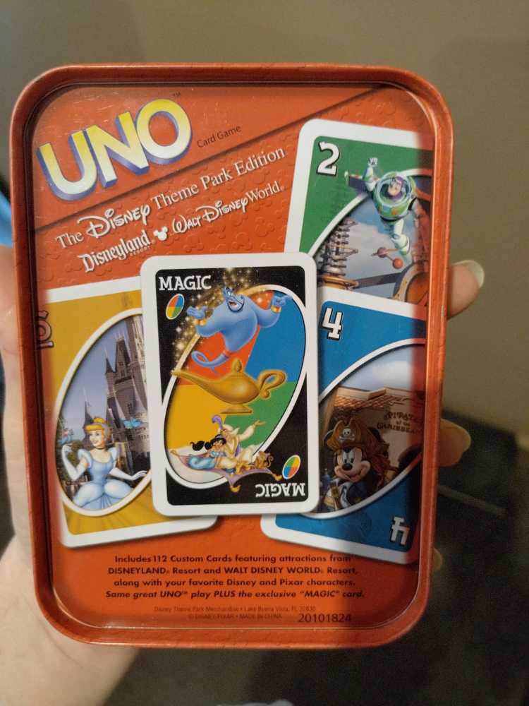 Disney Theme Parks Collectable Tin  board game collectible - Main Image 2