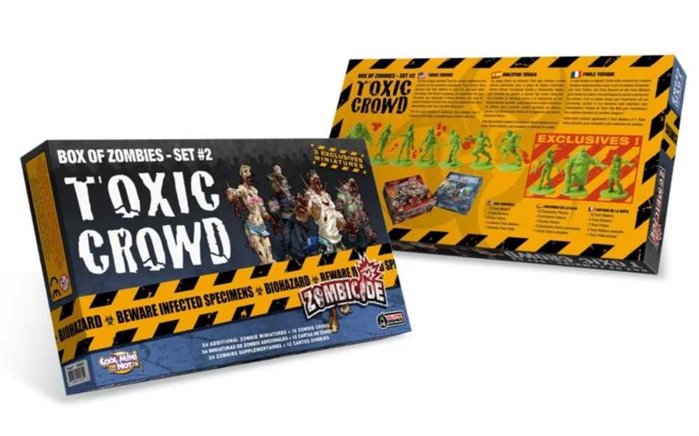 Zombicide: Box Of Zombies - Set #2: Toxic Crowd  (1-6) board game collectible - Main Image 3
