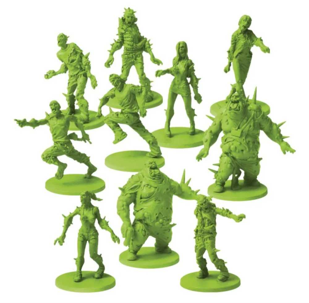 Zombicide: Box Of Zombies - Set #2: Toxic Crowd  (1-6) board game collectible - Main Image 4