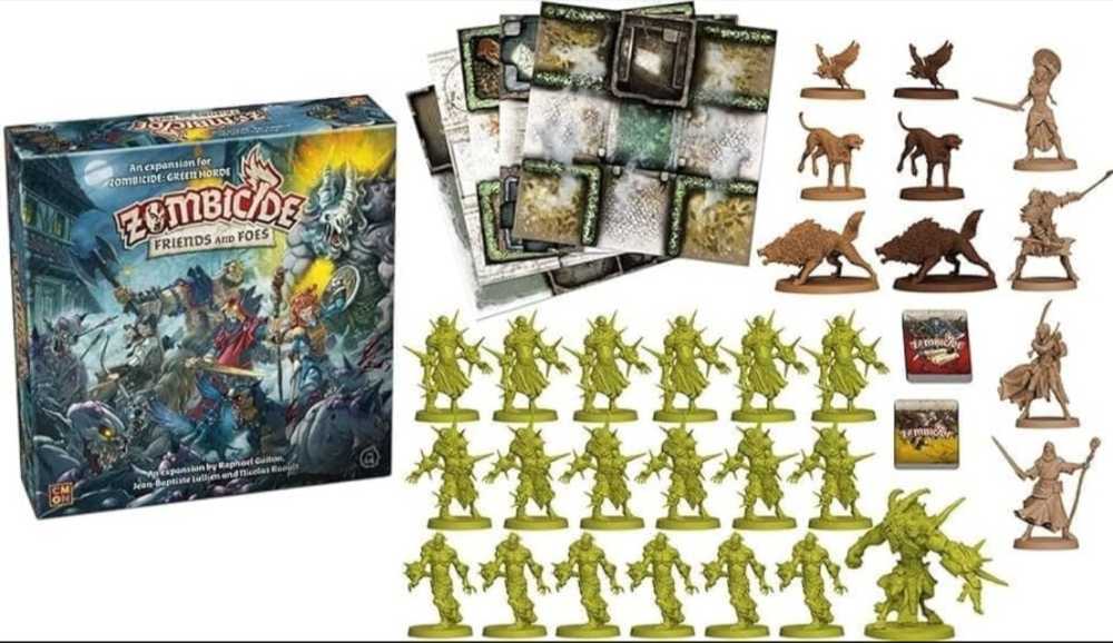 Zombicide: Green Horde - Friends and Foes  (1-6) board game collectible - Main Image 4