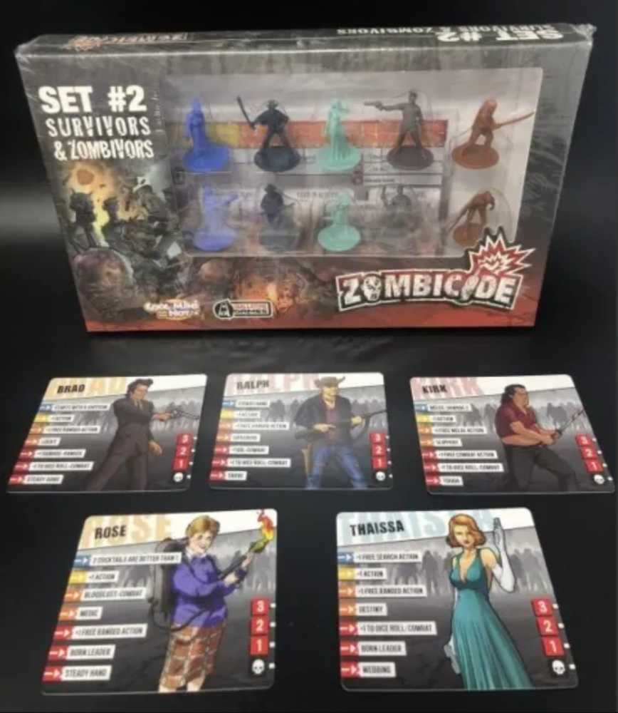 Zombicide: Set #2 - Survivors & Zombivores  (1-6) board game collectible - Main Image 3
