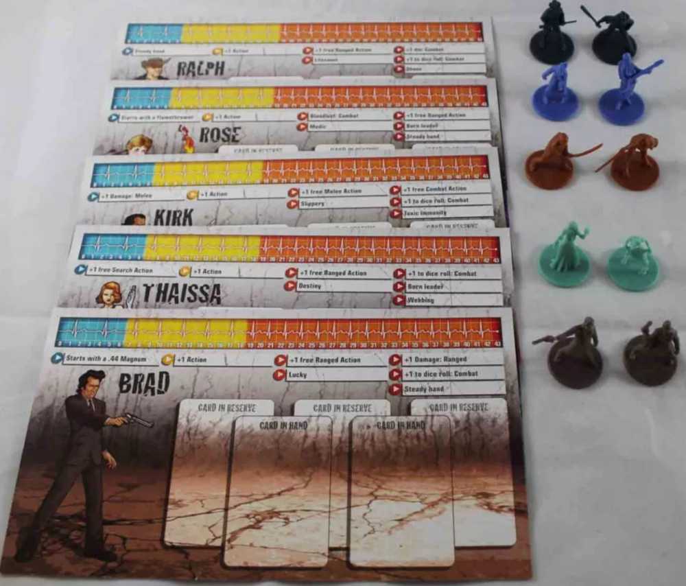 Zombicide: Set #2 - Survivors & Zombivores  (1-6) board game collectible - Main Image 4
