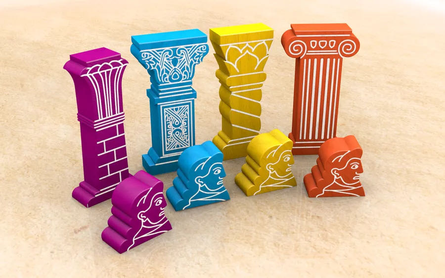 Inventions: Evolution of Ideas  (1-4) board game collectible [Barcode 810131320324] - Main Image 3