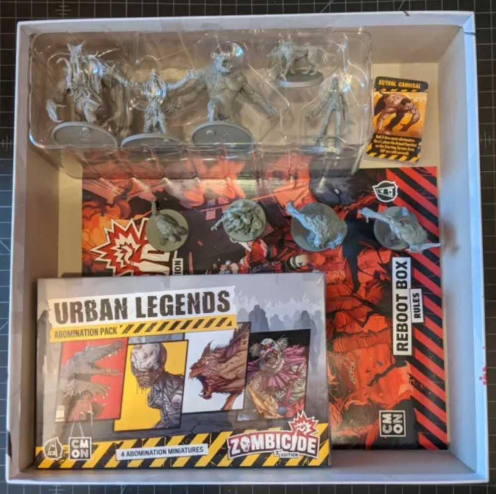 Zombicide: 2nd Edition - Urban Legends Abominations  (1-6) board game collectible - Main Image 4