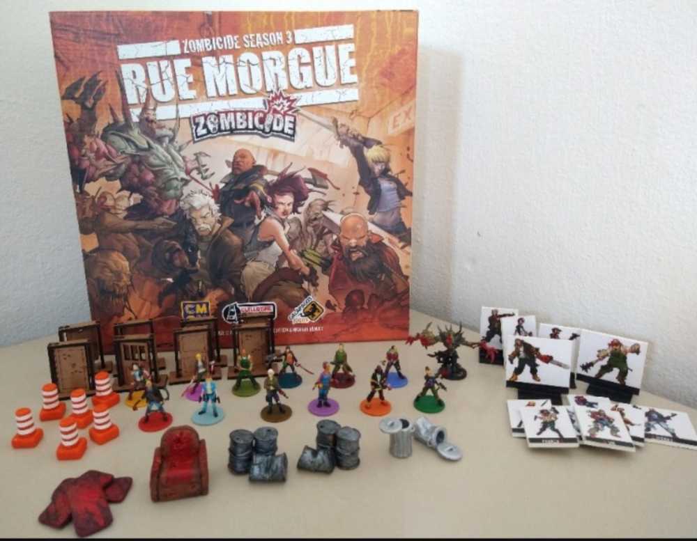Zombicide: Season 3 - Rue Morgue, Angry Neighbours - Infected KS Pledge  (1-12) board game collectible - Main Image 4
