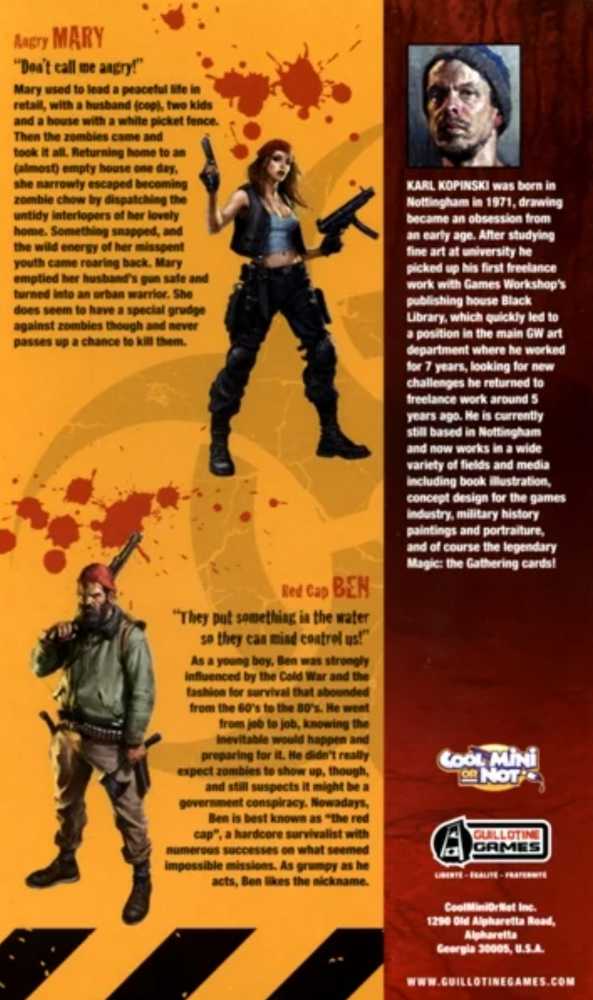 Zombicide: Special Guest Box - Karl Kopinski  (1-6) board game collectible - Main Image 2