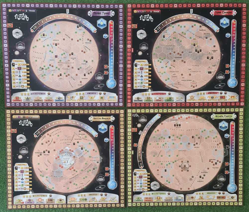 Terraforming Mars: 5x Custom Neoprene Playmats (1-5) board game collectible - Main Image 2
