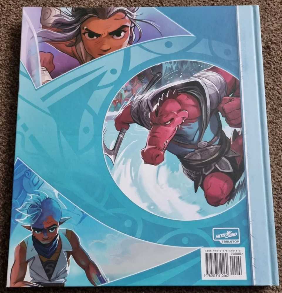 Tidal Blades: Artwork Book  (1-4) board game collectible - Main Image 2