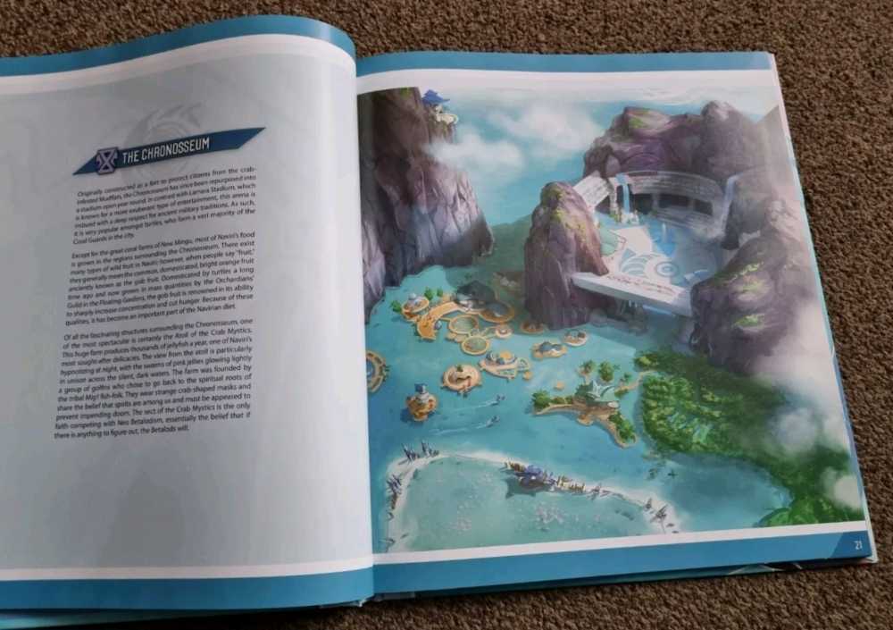Tidal Blades: Artwork Book  (1-4) board game collectible - Main Image 4