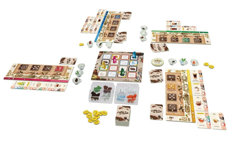 Coffee Rush  (2-4) board game collectible - Main Image 2
