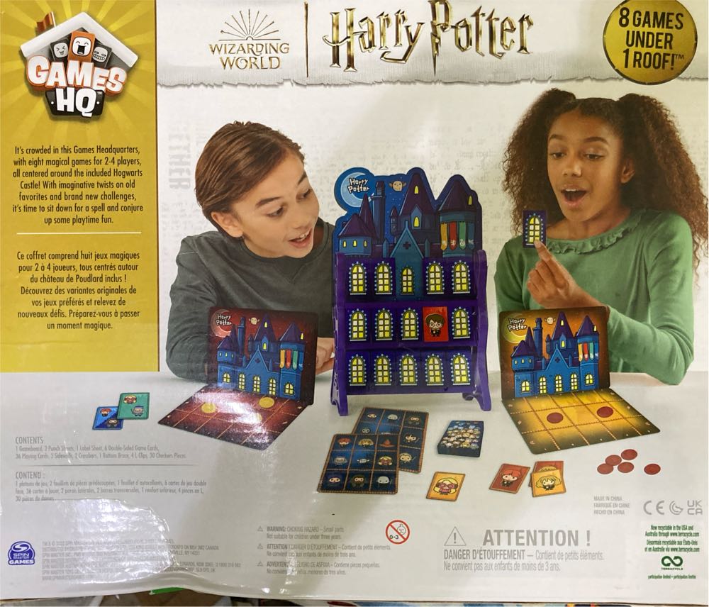 Harry Potter 8 Games In 1  (2-4) board game collectible [Barcode 778988434789] - Main Image 3