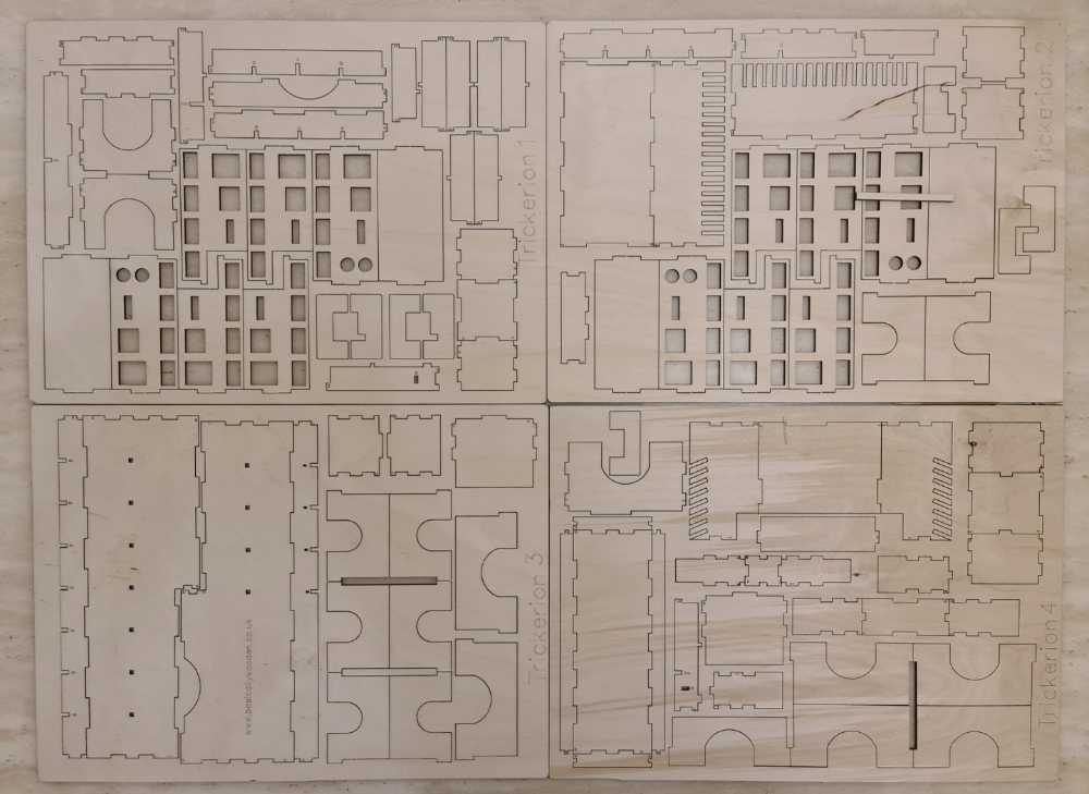 Trickerion: Basically Wooden Game Organizer  (1-4) board game collectible - Main Image 2