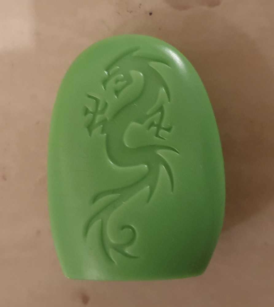 Tsuro: Promo Dragon Stone (Green)  (2-8) board game collectible - Main Image 2