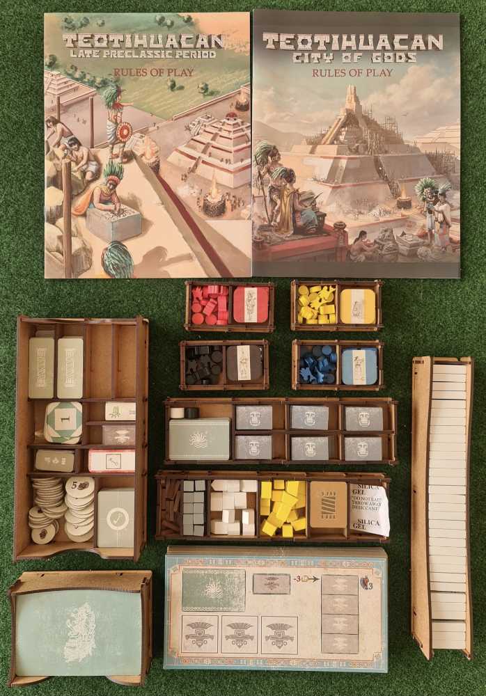 Teotihuacan + All Expansions: e-Raptor Insert  (1-4) board game collectible - Main Image 4