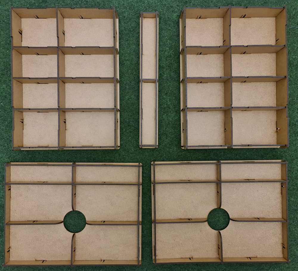 War Of The Ring: docsmagic.de Wooden Organizer  (2-4) board game collectible - Main Image 2