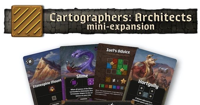 Cartographers: Architects  (1-99) board game collectible [Barcode 688130561129] - Main Image 2