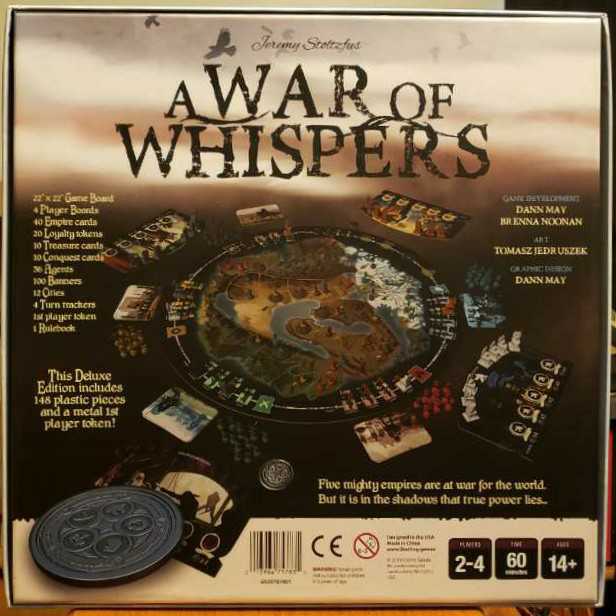 War Of Whispers Deluxe By Starling Edition  board game collectible [Barcode 013964757835] - Main Image 2