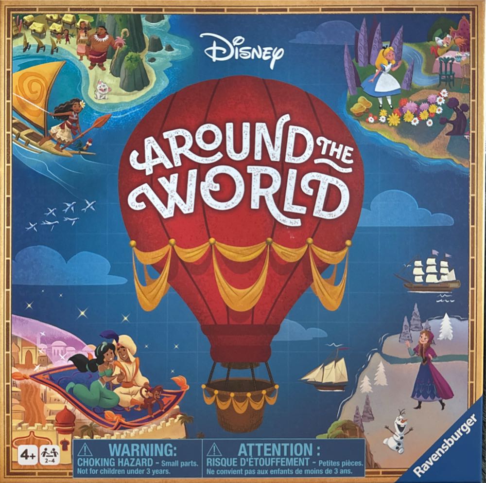Around The World - Disney  (2-4) board game collectible [Barcode 4005556223794] - Main Image 2