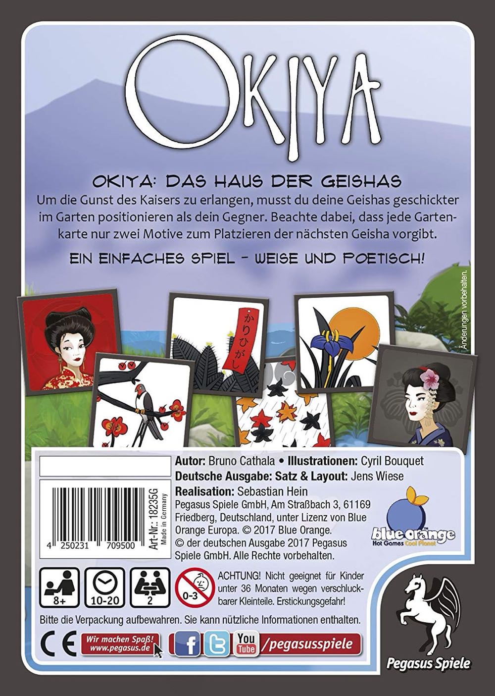 Okiya  (2) board game collectible [Barcode 4250231709500] - Main Image 2