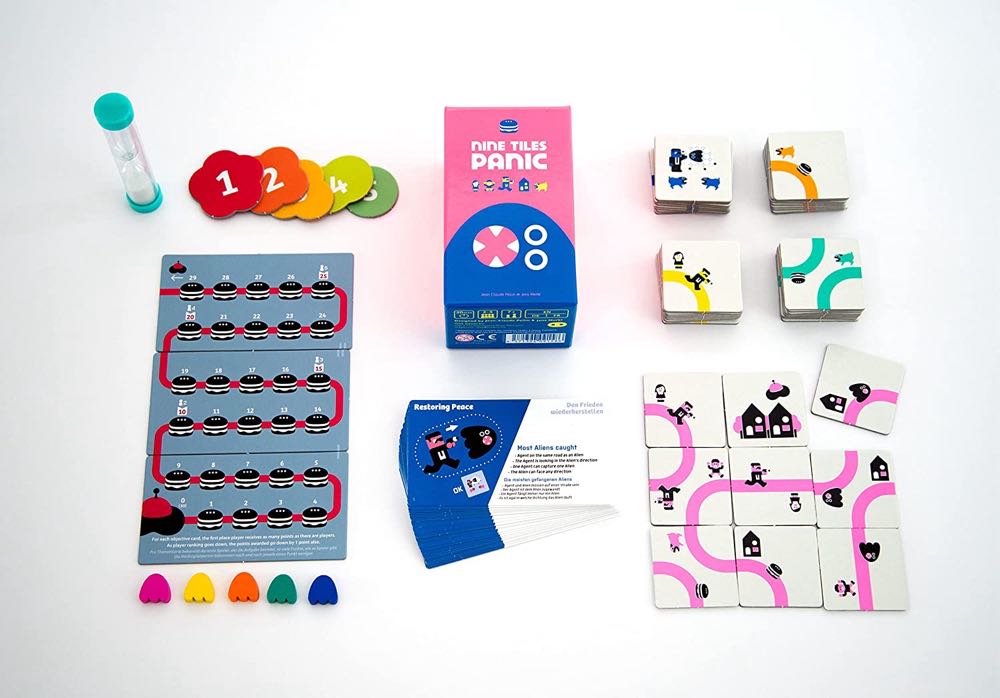 Nine Tiles Panic  (2-5) board game collectible [Barcode 4571394091463] - Main Image 3