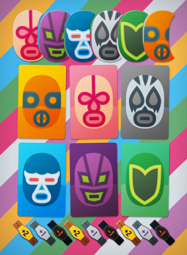 Maskmen  (2-6) board game collectible [Barcode 4571394090251] - Main Image 3