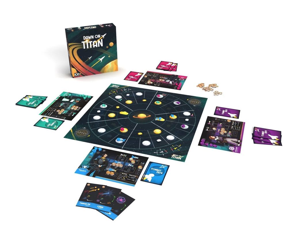 Dawn on Titan  (1-4) board game collectible [Barcode 6533410432696] - Main Image 3
