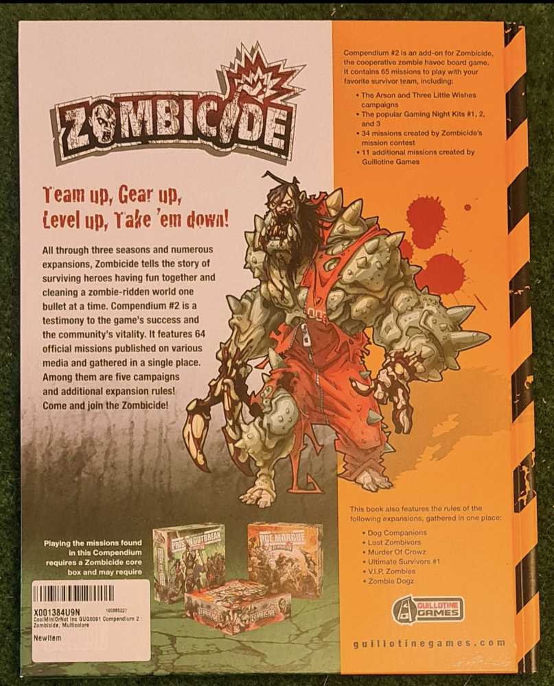 Zombicide Compendium #2  (1-6) board game collectible - Main Image 2