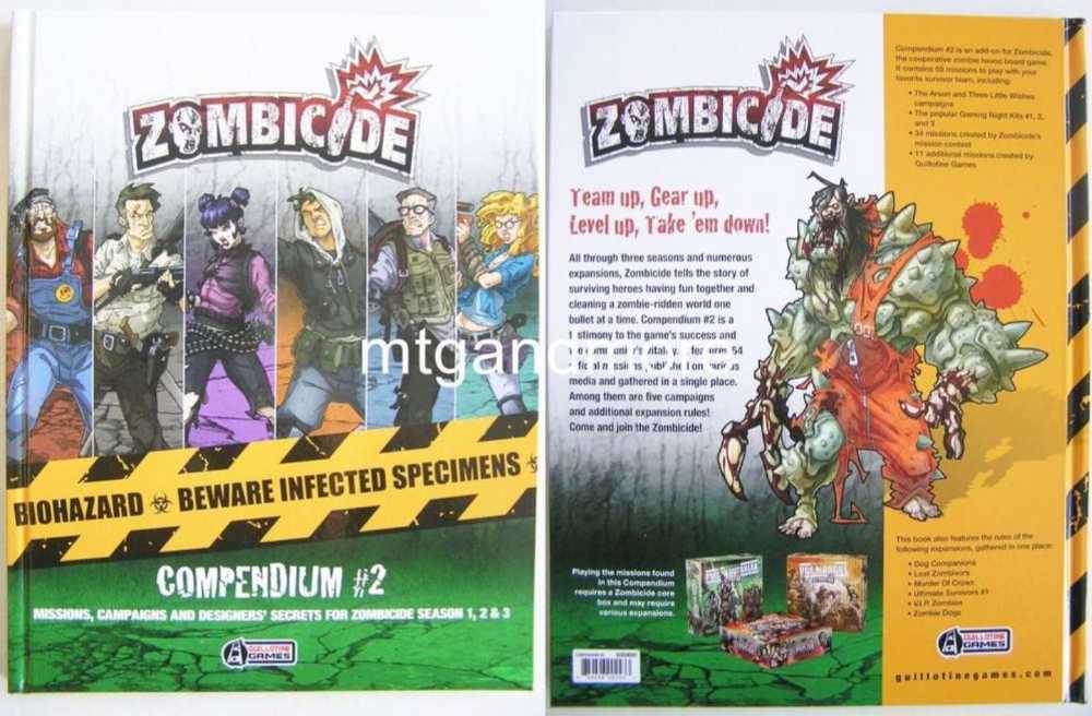 Zombicide Compendium #2  (1-6) board game collectible - Main Image 3