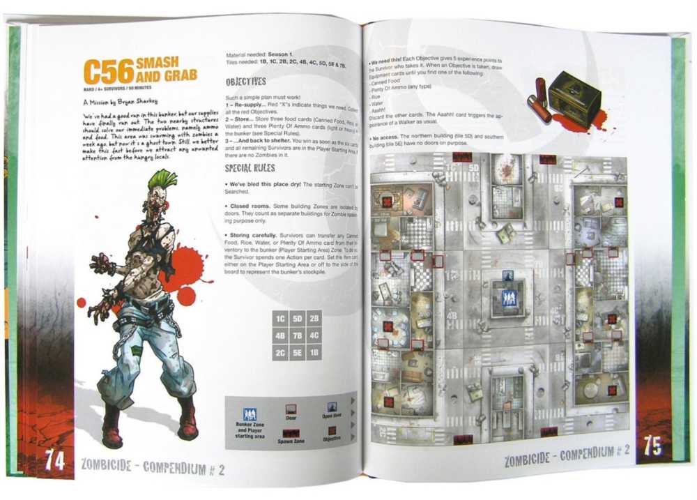 Zombicide Compendium #2  (1-6) board game collectible - Main Image 4