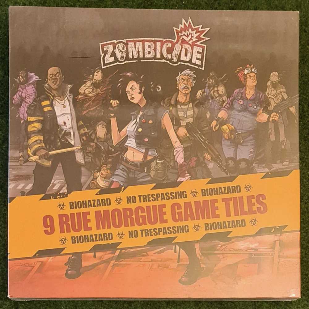 Zombicide: Season 3 - Rue Morgue Tile Set (9 Tiles)  (1-12) board game collectible - Main Image 3