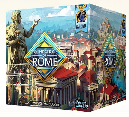 Foundations Of Rome Board Game Maximus Edition KS  (1-5) board game collectible [Barcode 850039564222] - Main Image 2