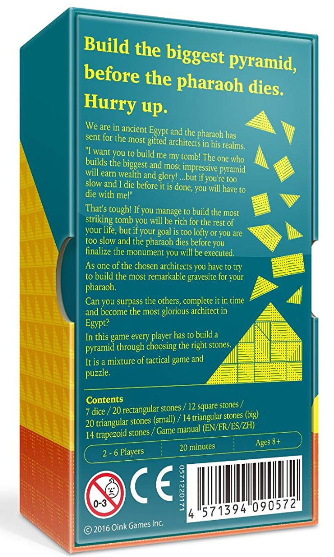 The Pyramids Deadline  (2-6) board game collectible [Barcode 4571394090282] - Main Image 2