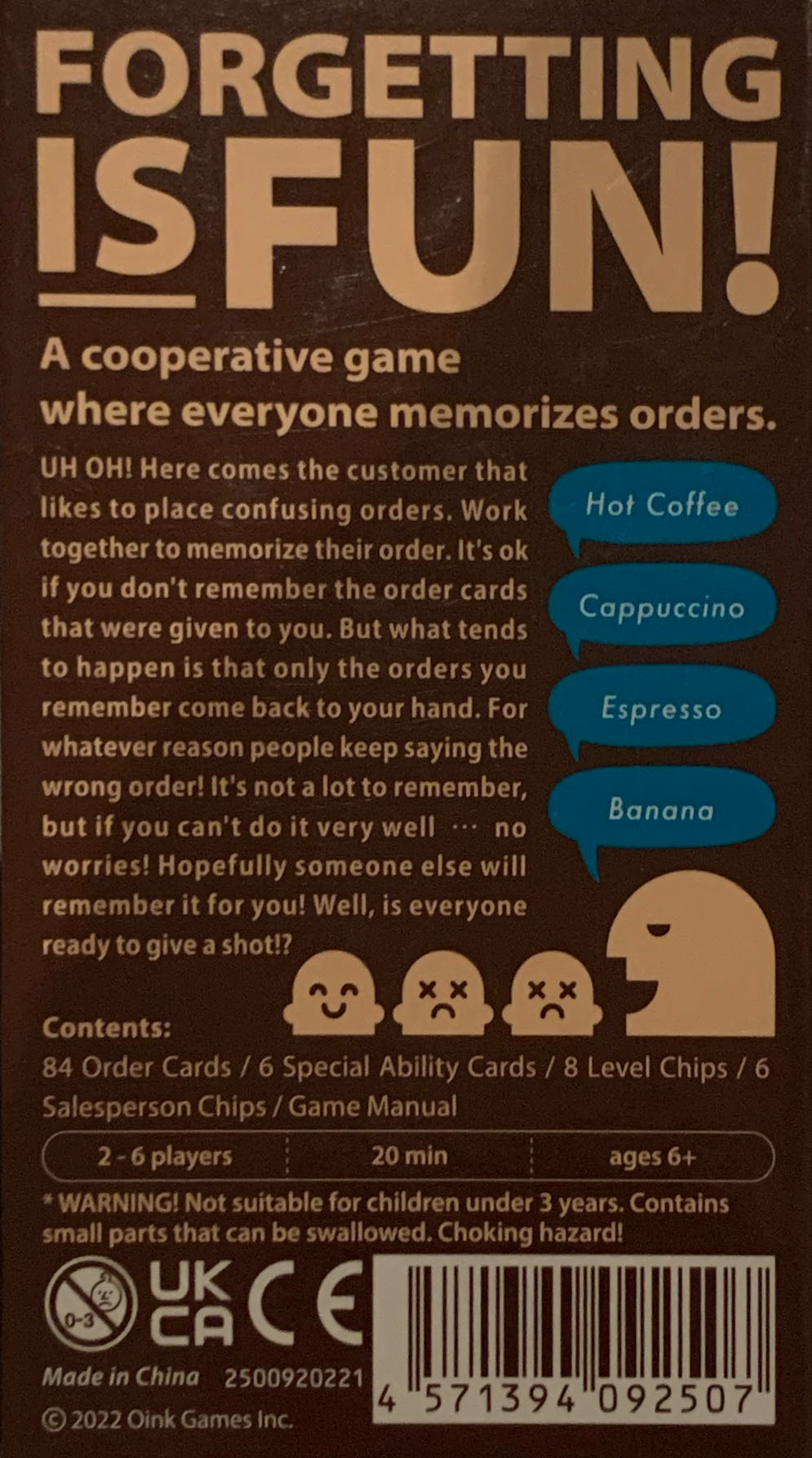 Order Overload Cafe  (2-6) board game collectible [Barcode 4571394092507] - Main Image 2