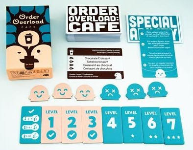 Order Overload Cafe  (2-6) board game collectible [Barcode 4571394092507] - Main Image 3