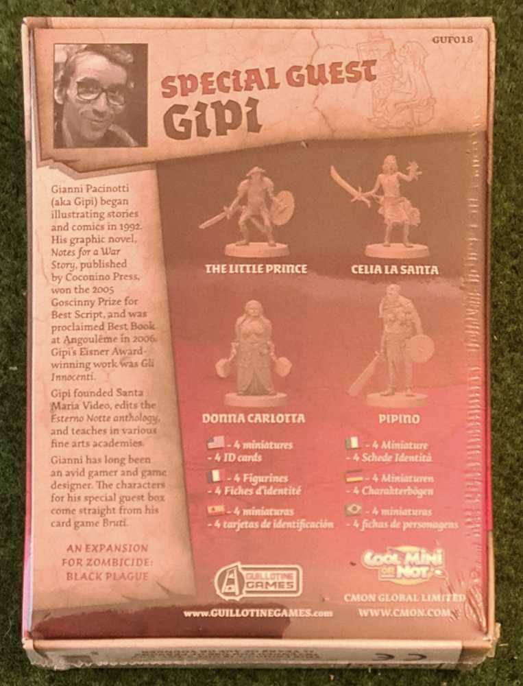 Zombicide: Special Guest - Gipi  (1-6) board game collectible - Main Image 2