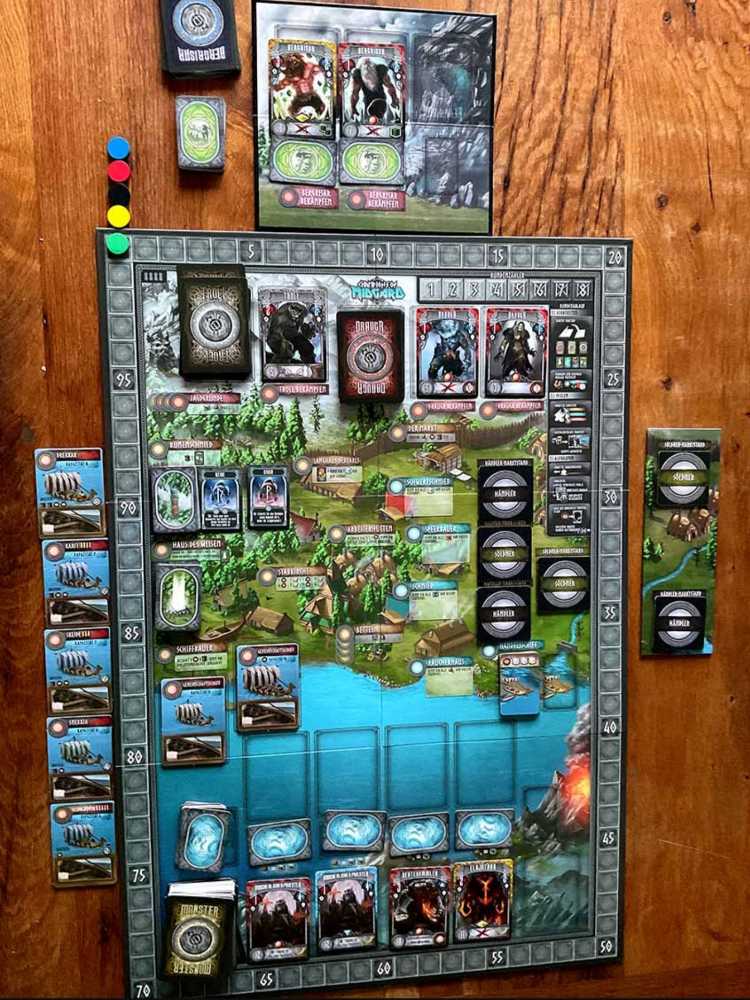 Champions Of Midgard: Playmat  (2-4) board game collectible - Main Image 2