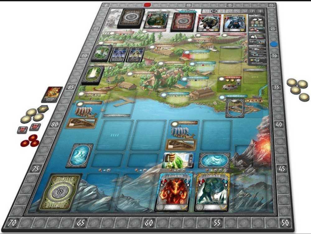 Champions Of Midgard: Playmat  (2-4) board game collectible - Main Image 3