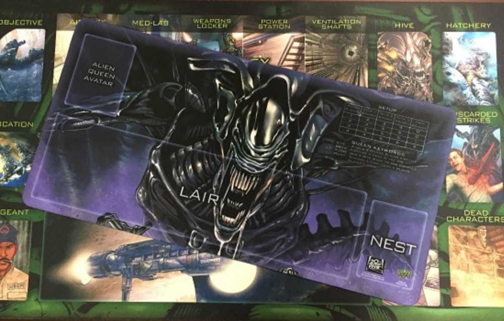 Legendary Encounters: Alien Play Mat  (1-5) board game collectible - Main Image 2